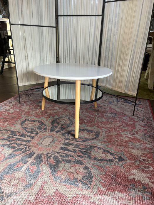 Кръгла масичка за кафе, холна