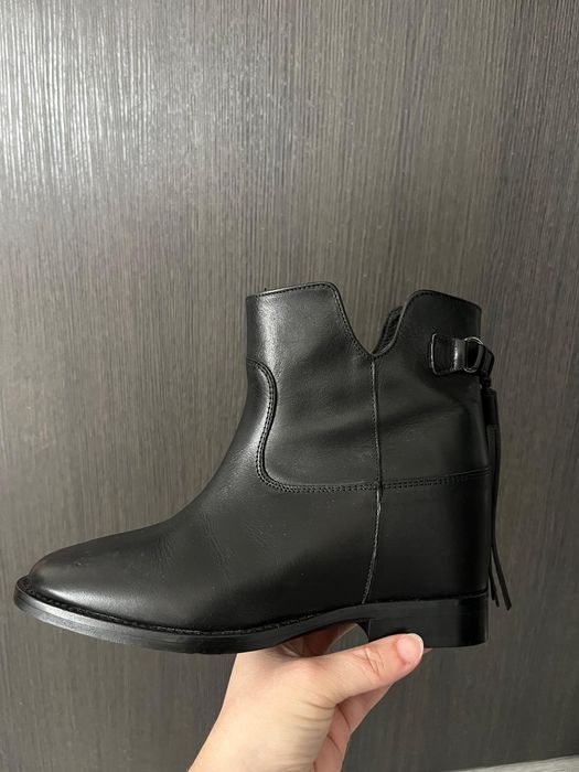 Botine din piele Les Trois Garcons