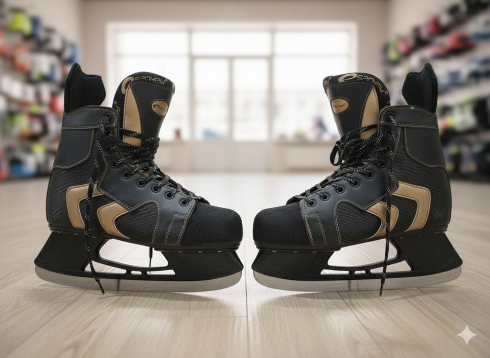 Коньки в хорошем состоянии