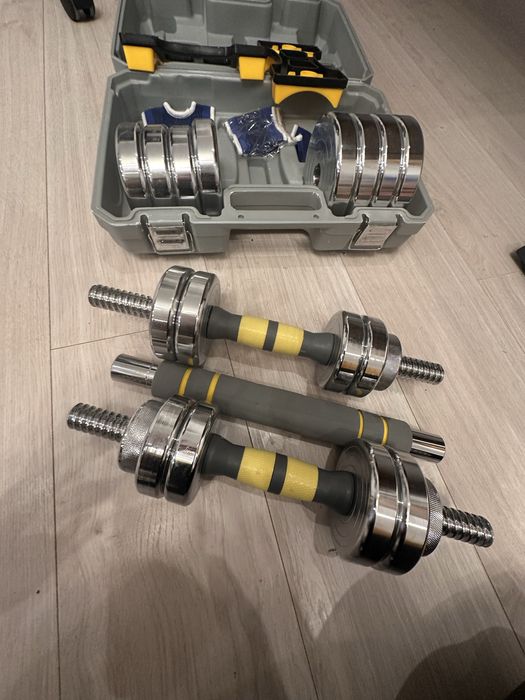 Set greutati 30kg reglabila