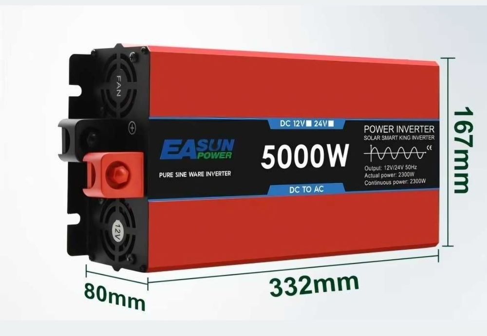Invertor EaSun Power 5000W/24Vcc