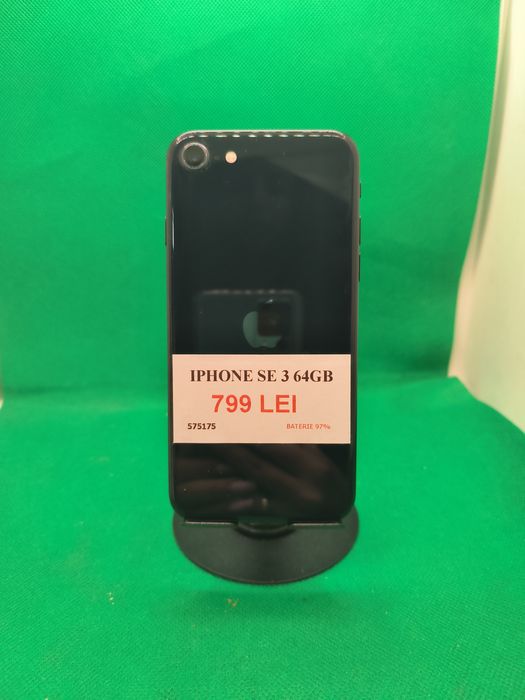 IPHONE SE3 64gb baterie 97% •Amanet Lazar Crangasi •44314