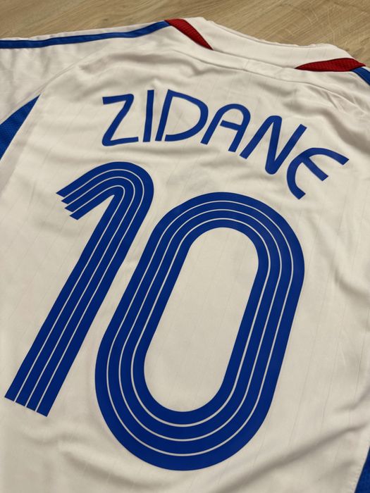 Tricou de fotbal Franta Nationala zinedine zidane 10 Adidas nou cu eticheta finala world cup 2006