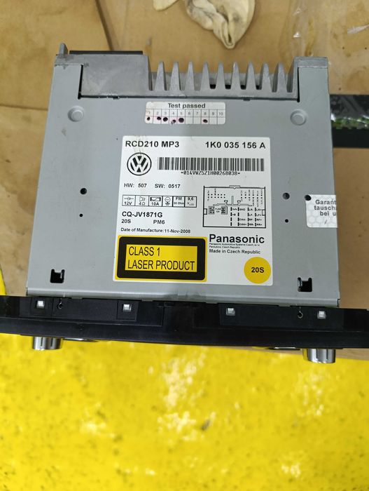 Радио CD за Volkswagen Touran I facelift (2003-2010) 1K0035156A