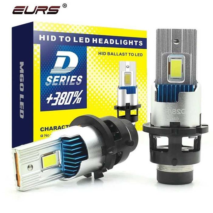 LED Крушки D4S - D series +380 %