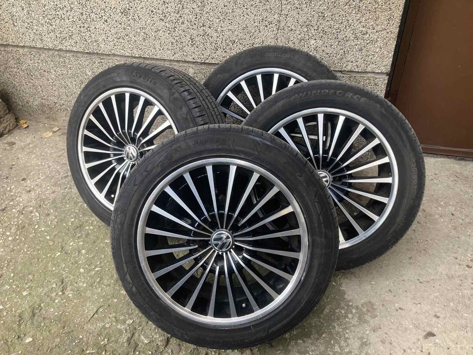 НОВА ЦЕНА!  Летни гуми и джанти 18" спорт пакет 5х112