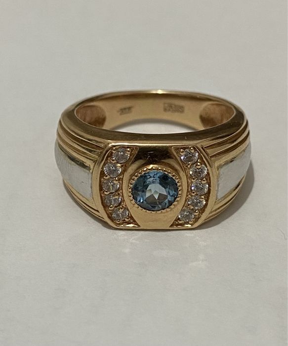 Золотое кольцо, печатка