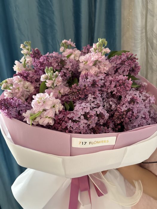 Букет из сирень свежий