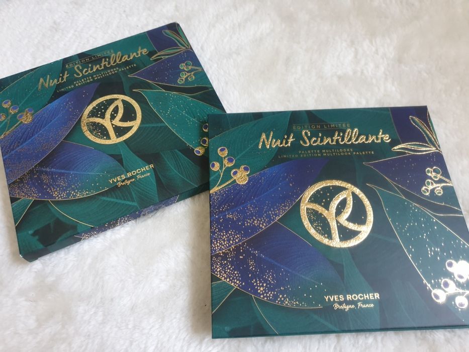 Paleta noua yves rocher ochi nuit scintillante made in france cu cutie