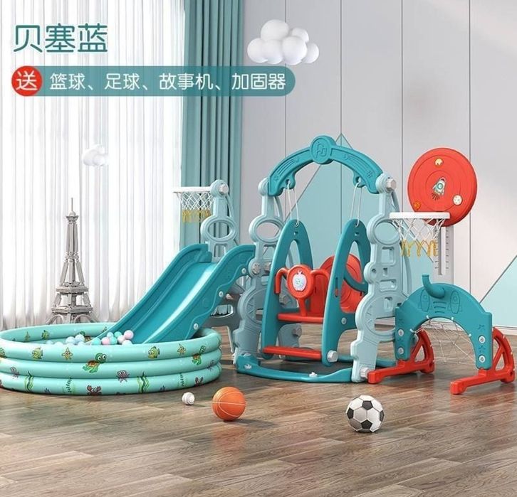 Горка качела детская новий упаковка даставка бесплатная