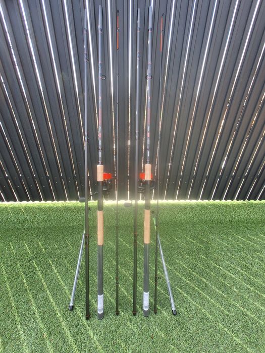 Set 2 feedere Harrier 3.9m plus 2 mulinere MF 6000