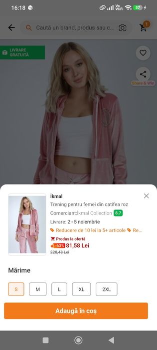 Trening dama s nou cu eticheta