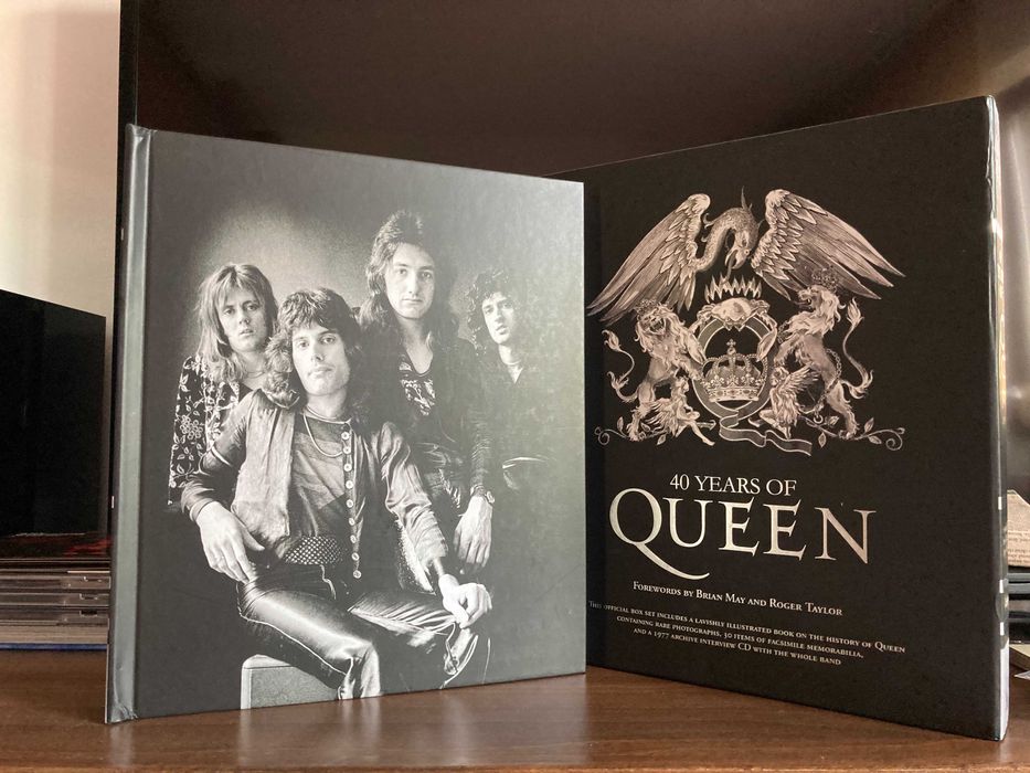 Queen - 40 Years of Queen / Mercury - carte aniversara cu cutie