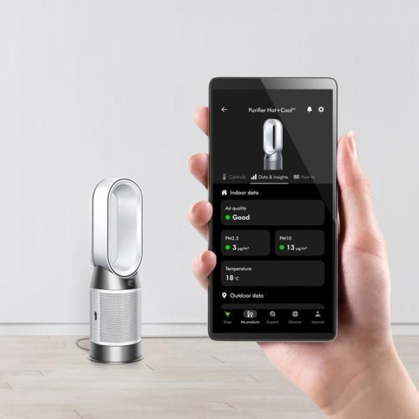 Purificator de aer si aeroterma Dyson Purifier Hot+Cool -N-