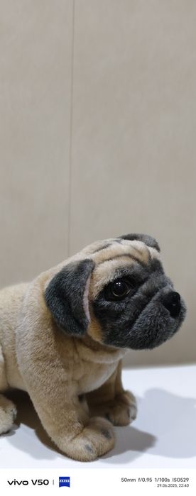 Мягкая игрушка щенок шарпей.