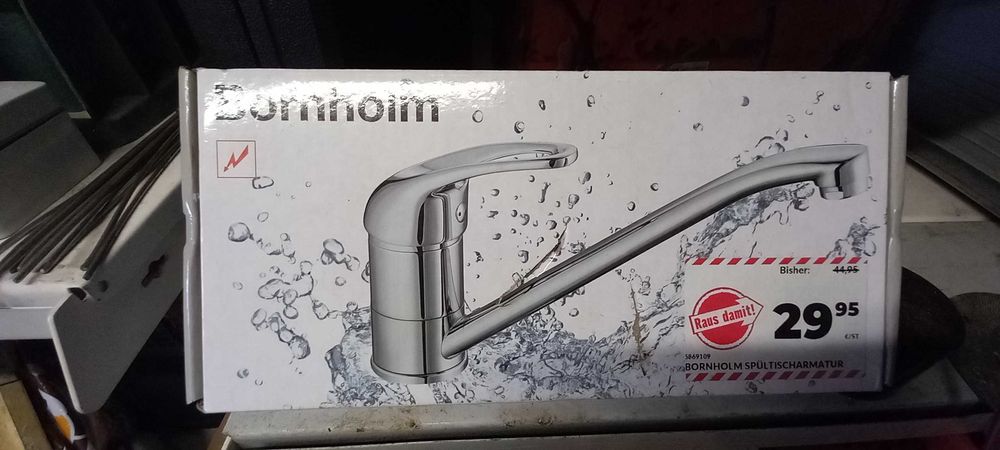 Baterie pentru chiuvetă, presiune joasă