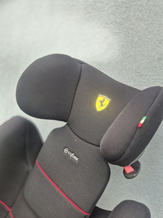 Scaun auto CYBEX Solution M-Fix SL Scuderia Ferrari 519000249, Isofix, 9-36 kg, negru