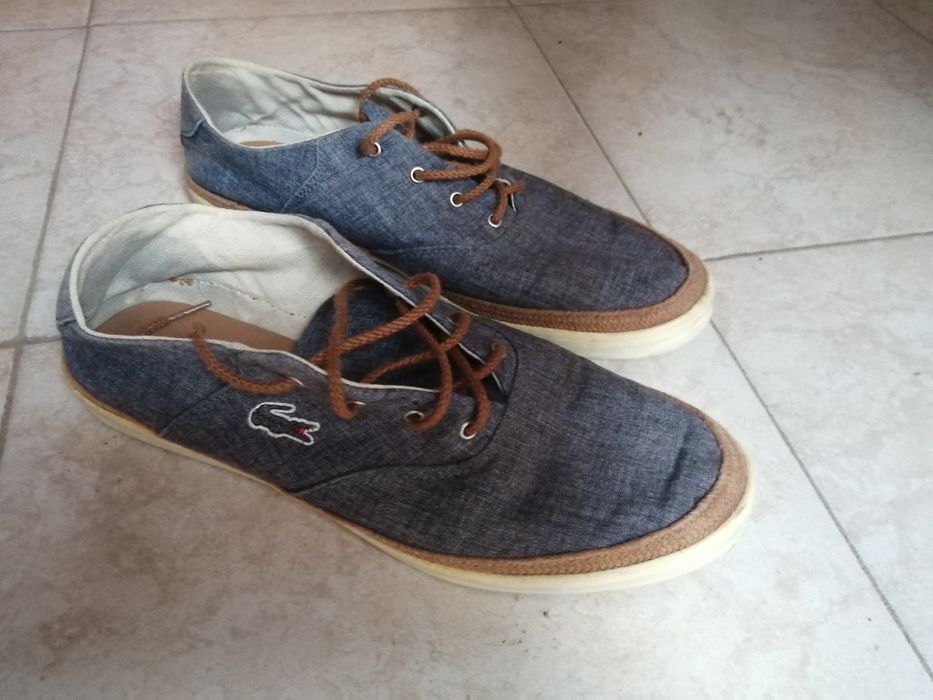 Pantofi sport Lacoste din panza