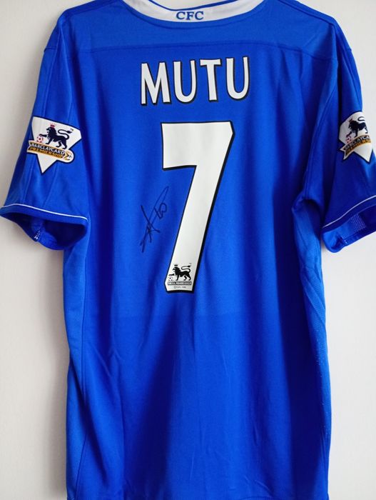 Tricou Chelsea FC , semnat Adrian Mutu
