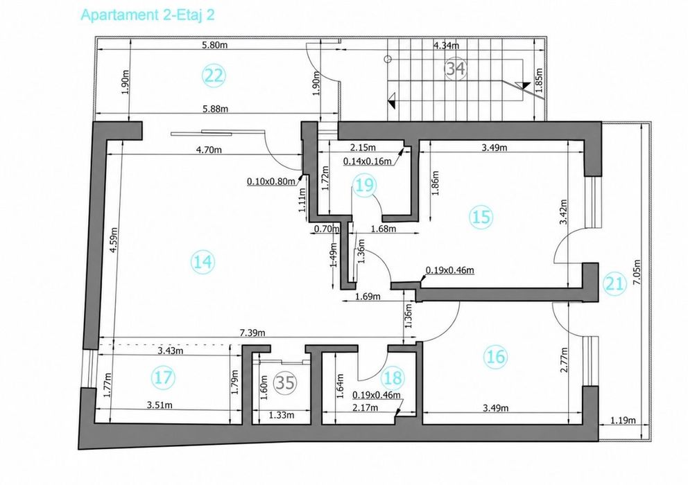 Ap 3 camere | Dorobanți |nZEB | Lift cu acces direct | Parcare inclusă