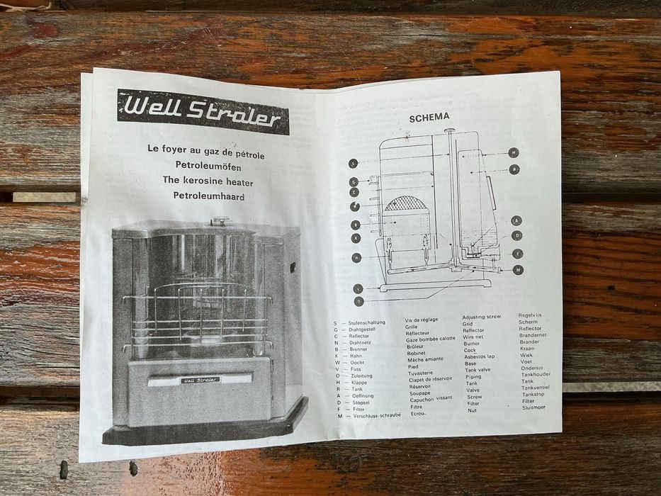 Керосинова печка за каравана