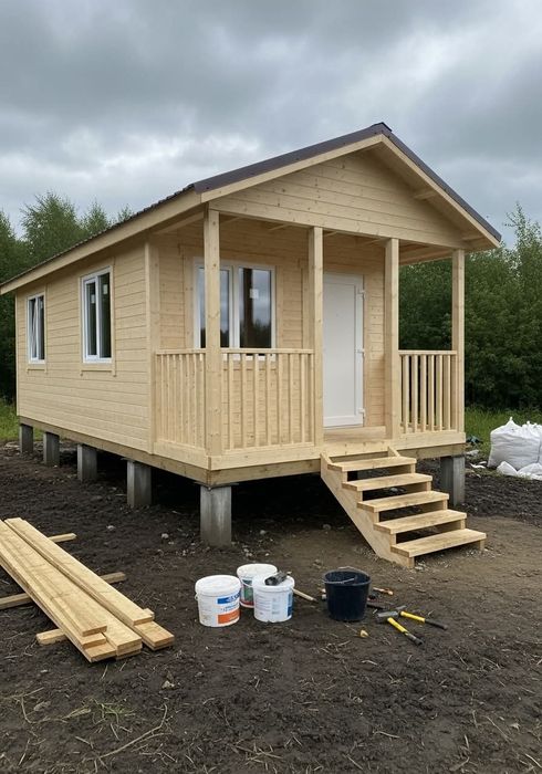 Vindem cabane din lemn