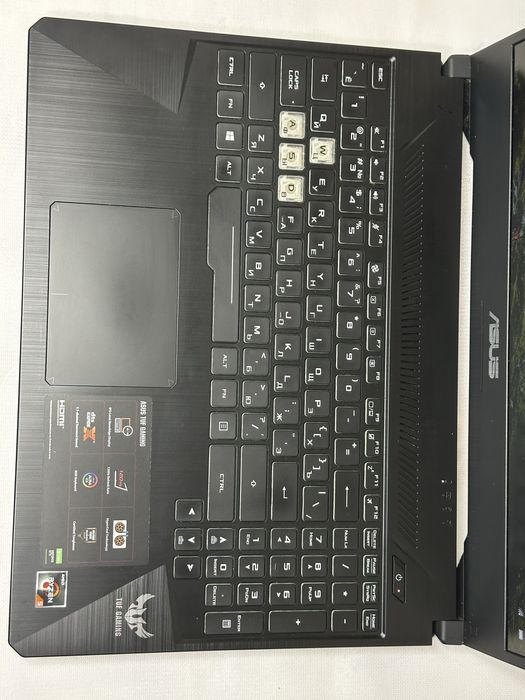 Мощный игровой ноутбук Asus TUF F15 FX505 AMD Ryzen 5 8/512 GTX 1650