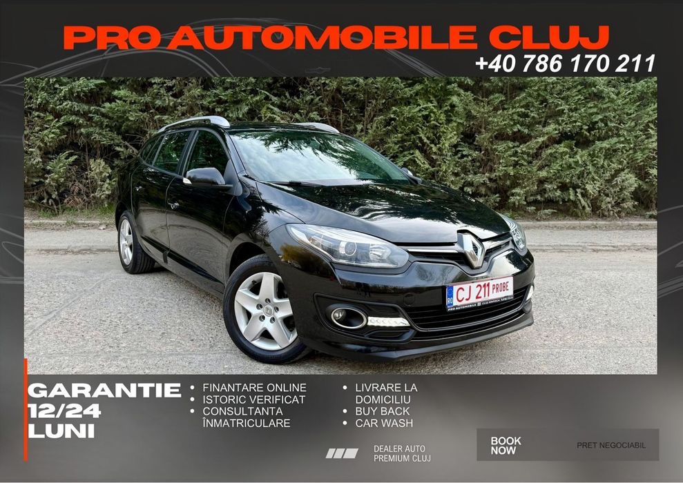 Renault Megane #Garantie#Rate fara Avans#NumereRosii#PretNegociabil#TransportGratuit#