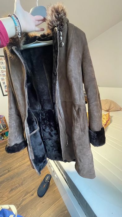 Кожено палто като ново