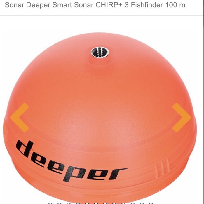 Sonar Deeper Smart Sonar CHIRP+ 3 Fishfinder 100 m