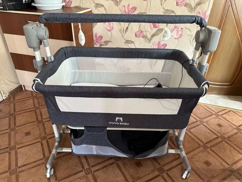 Манеж качалка для новорожденых