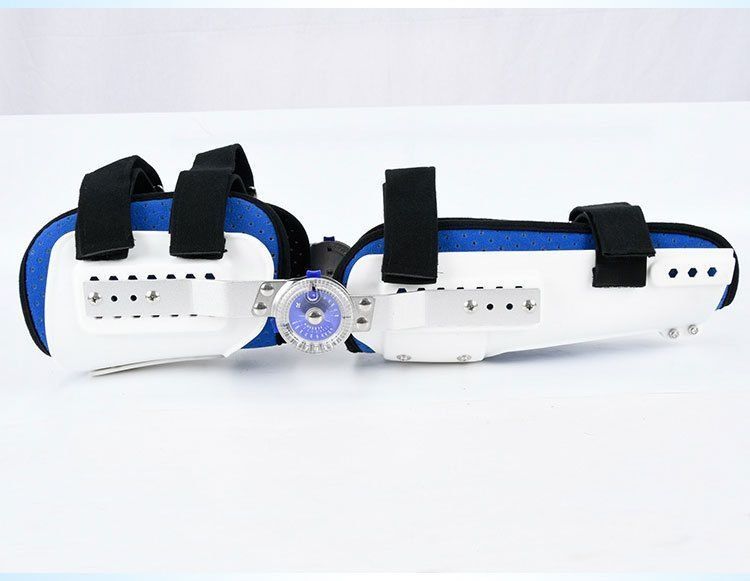 Ортез шарнирный фиксатор коленного сустава регулируемый градусный