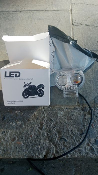 SK8 PRO с доп  фарой