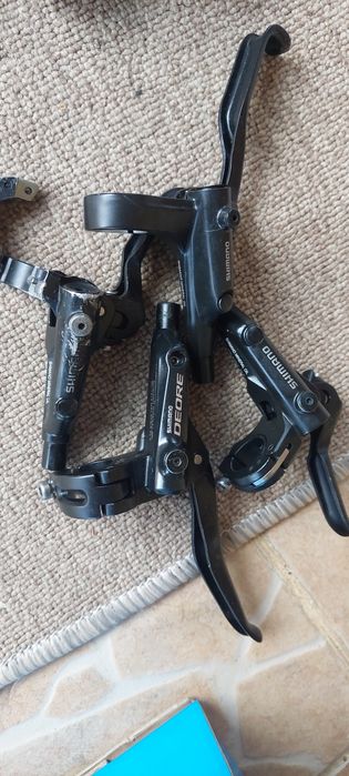 Maneta etriereblocator furca Roch Shox  foi prindere ghidon Cinelli bu