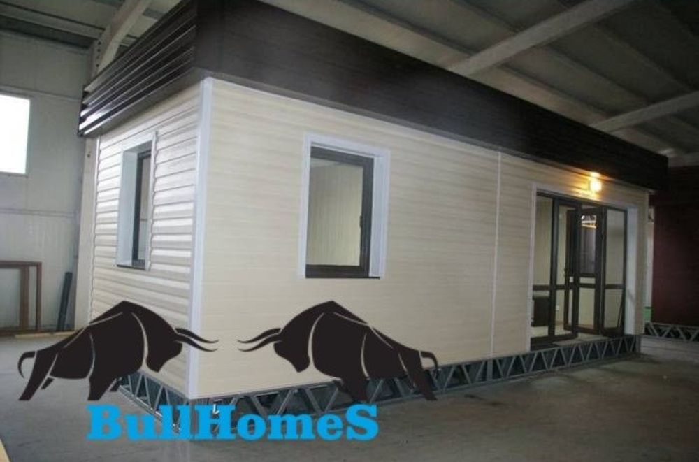 99€/м2 Сглобяеми / Преместваеми къщи на етап конструкция на профили