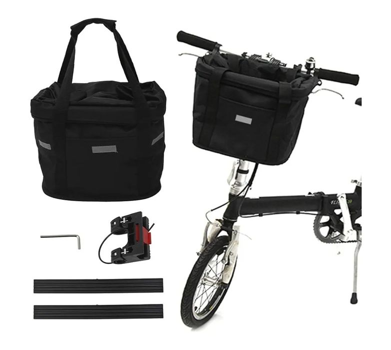 Vand cos compactabil pt bicicleta