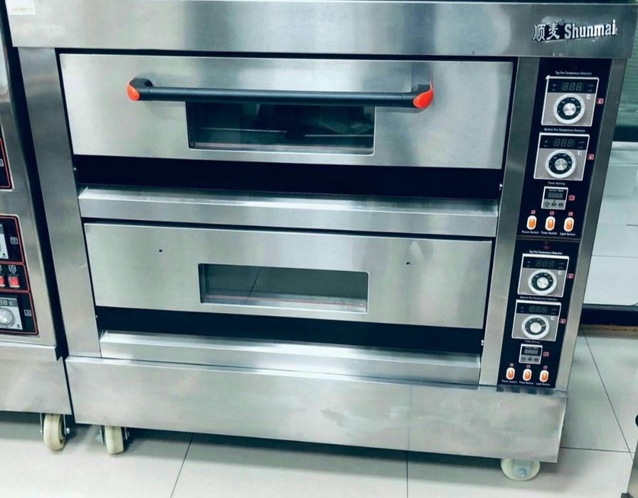 кандолат махсулотлар ишлаб чикариш учун ток ва газли печ бор. 1 listli