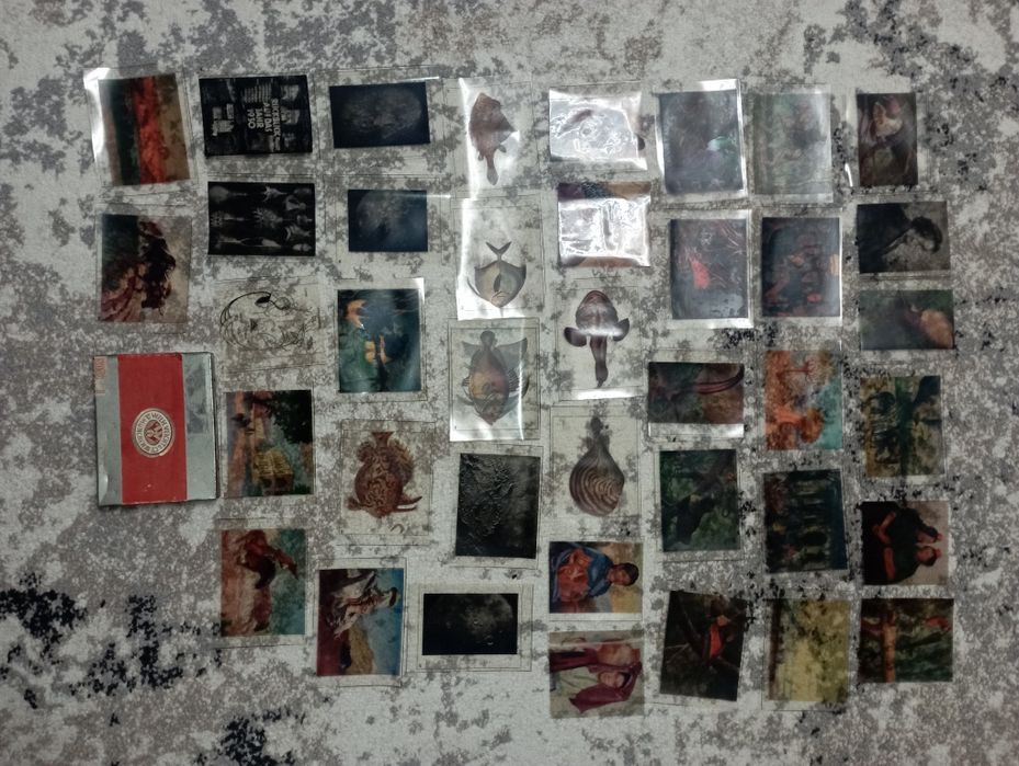 Lot 39 abțibilduri cutii tigari