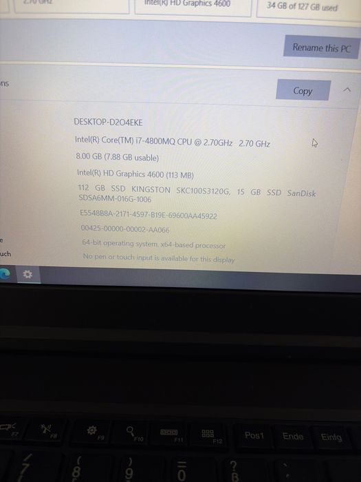 Lenovo t540 Thinkpad