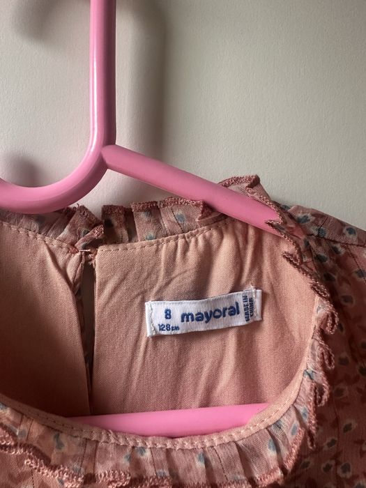 Детска рокля Mayoral 128см, 8г.