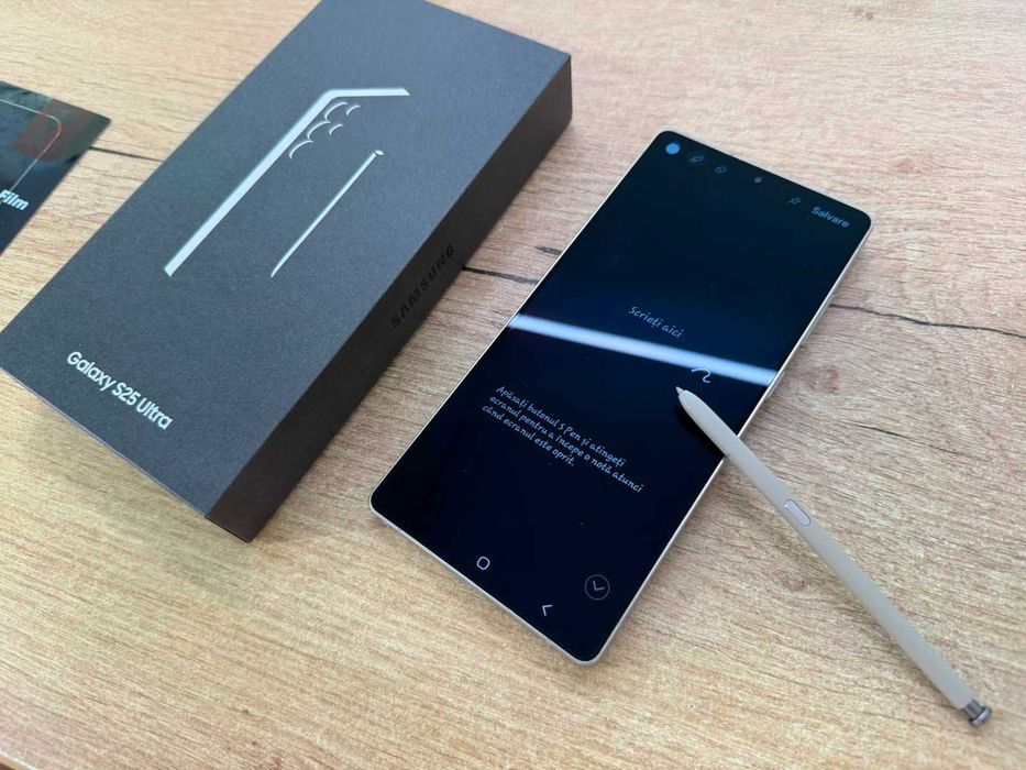 Samsung Galaxy S25 Ultra 512GB Titanium Black Full Box Factură Garanție 24 Luni BuyBack
