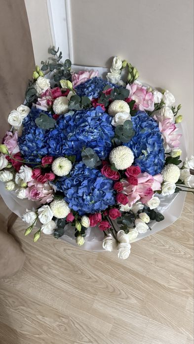 Цветы, большой букет