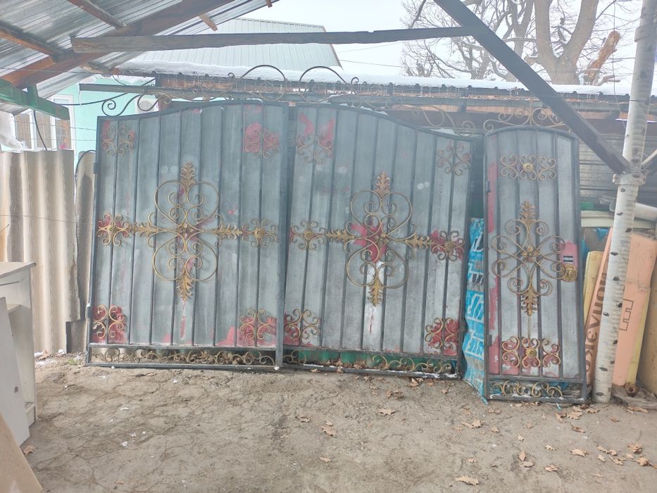 Ворота с калиткой