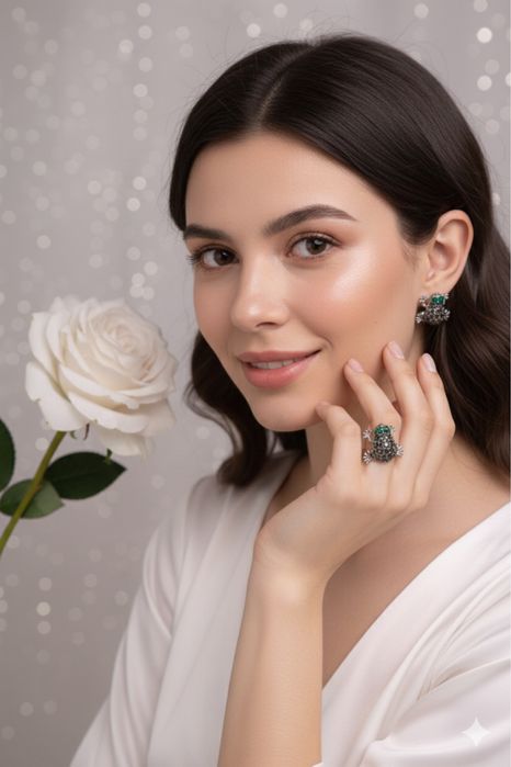 Серьги с лягушкой на удачу