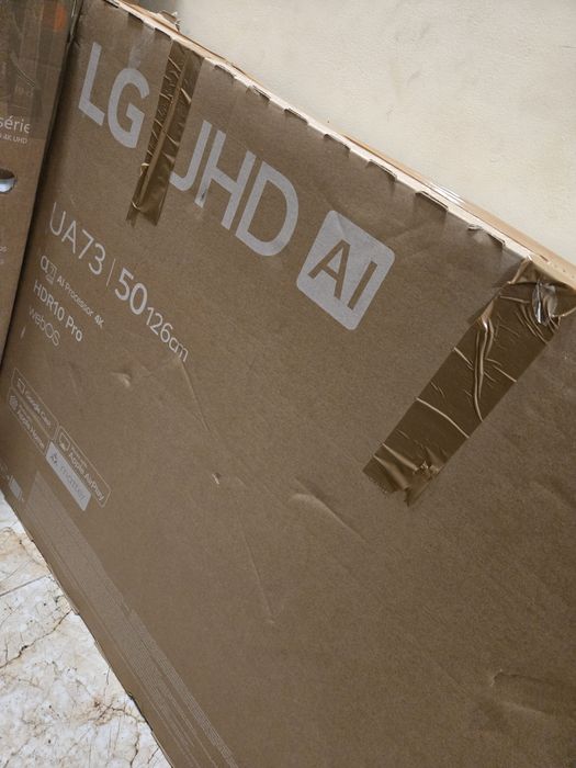Чисто нов LG 50" 4K UHD AI Smart TV – HDR10 Pro / webOS