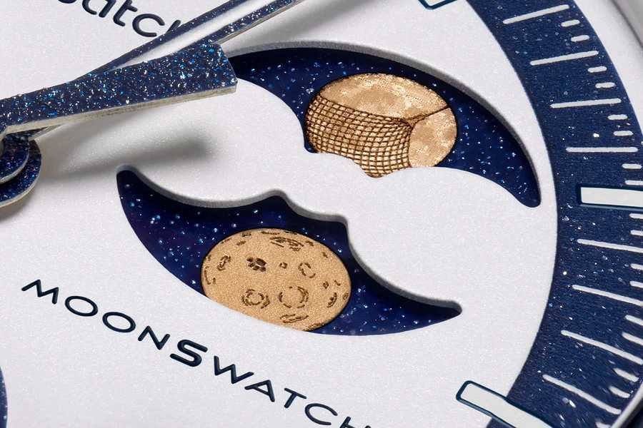 Ceas SWATCH X OMEGA Mission To The Moon THE SUPER BLUE Moonphase-2026 ...