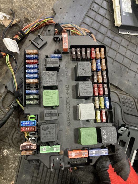 Mercedes w221 s350cdi 258кс 4matic SAM Модули