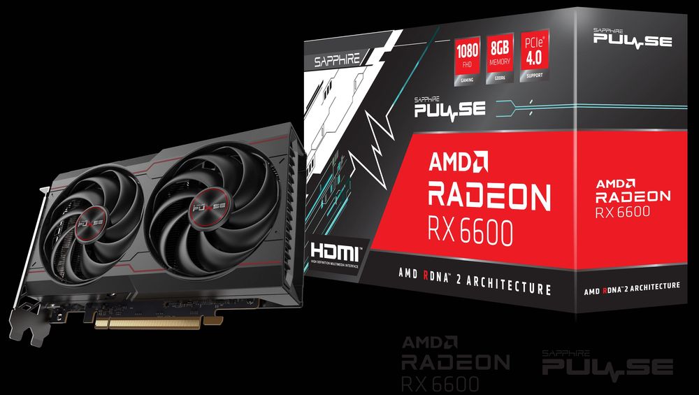 Видеокарта PULSE AMD Radeon™ RX 6600