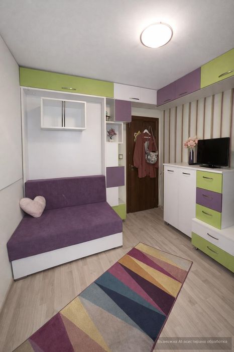 Двустаен апартамент под наем в кв. Кючук Париж