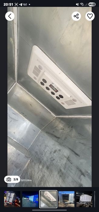 Продам прицеп термобудка